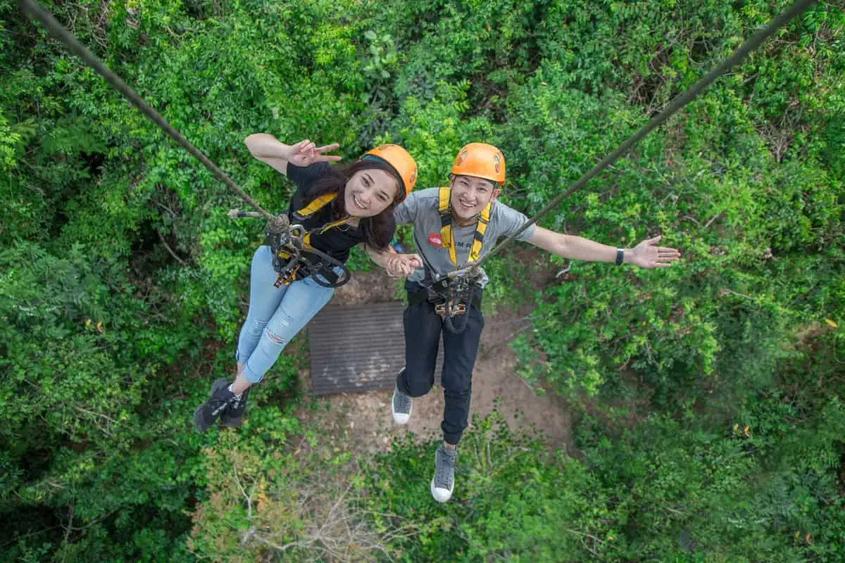 Jungle to Countryside Angkor Zipline & Quad Bike (Local/Expat)